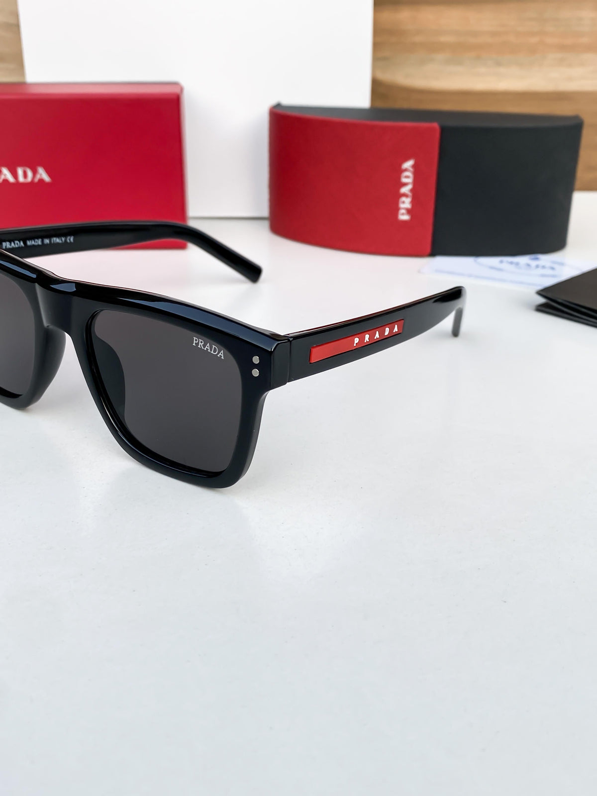 Prada Shine Black 3835