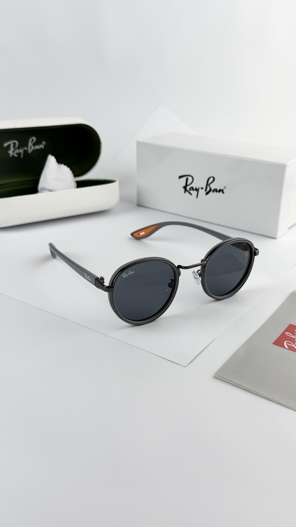 Rayban Grey Black 02