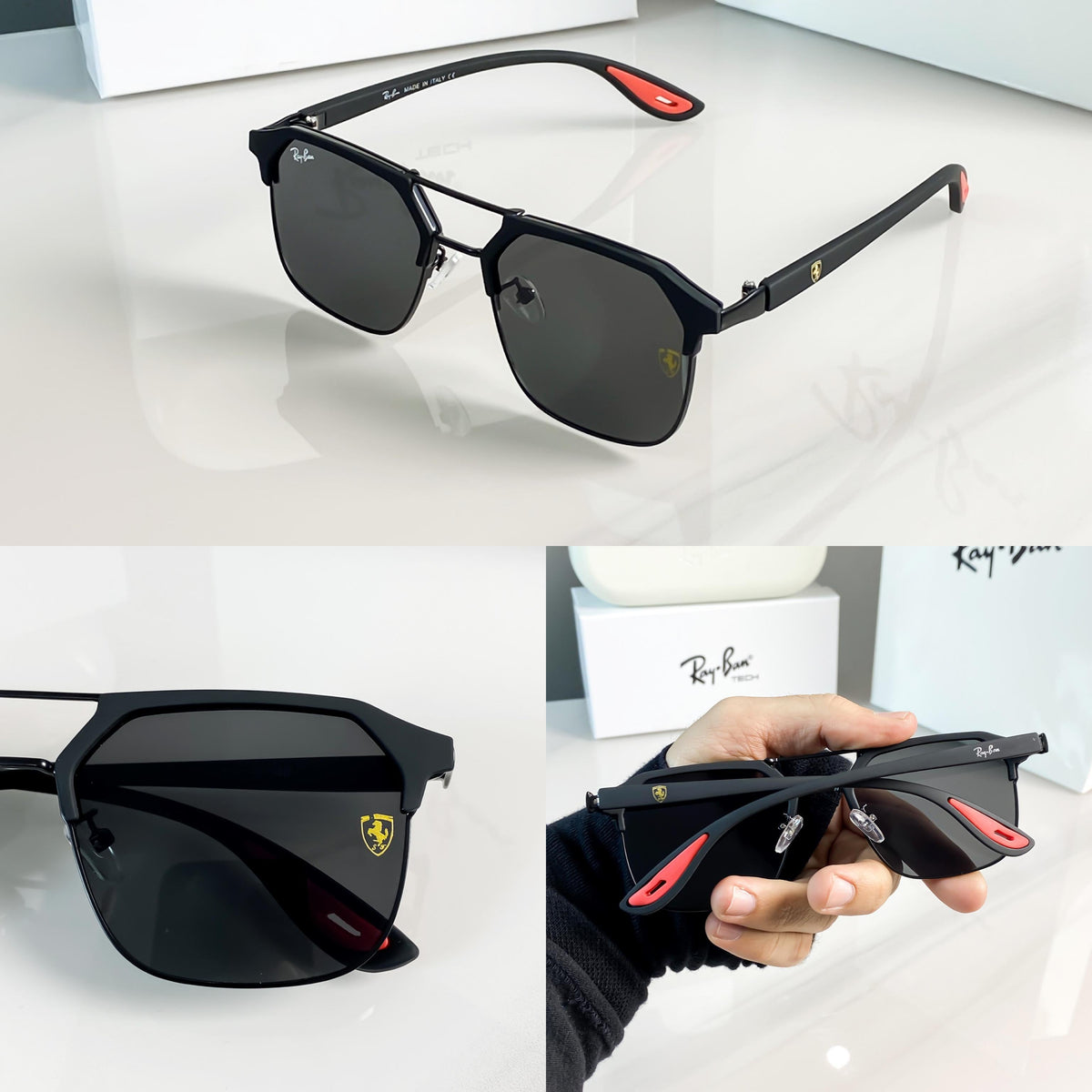 Rayban Full Black 04