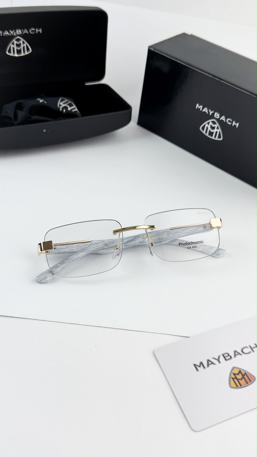 Maybach Marble Plano Unisex Sunglasses