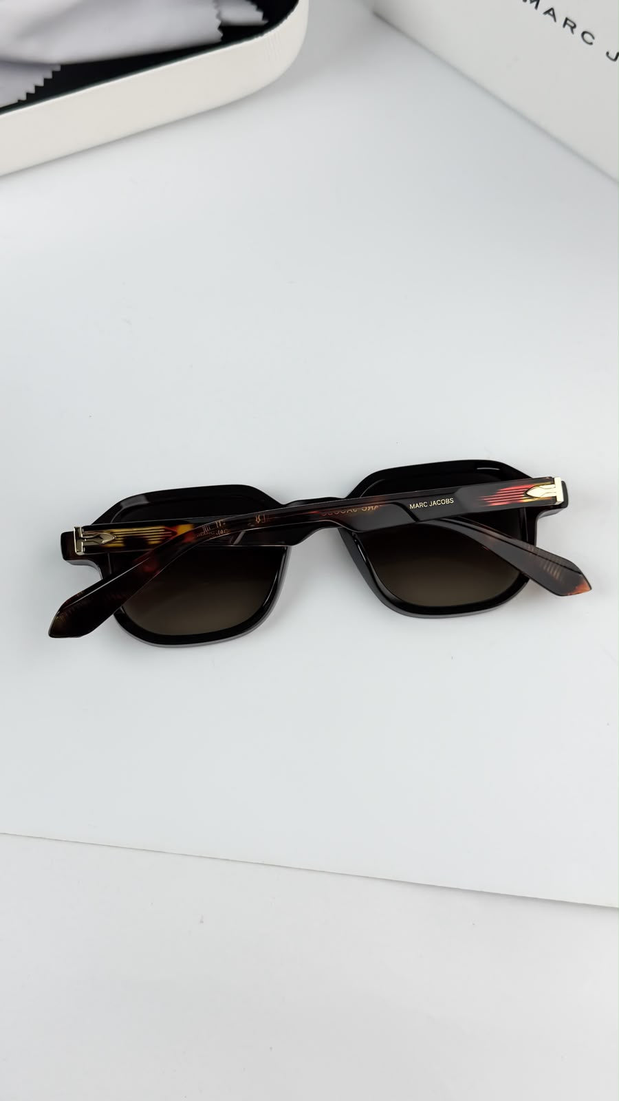 Marc Jacobs Brown Unisex Sunglasses