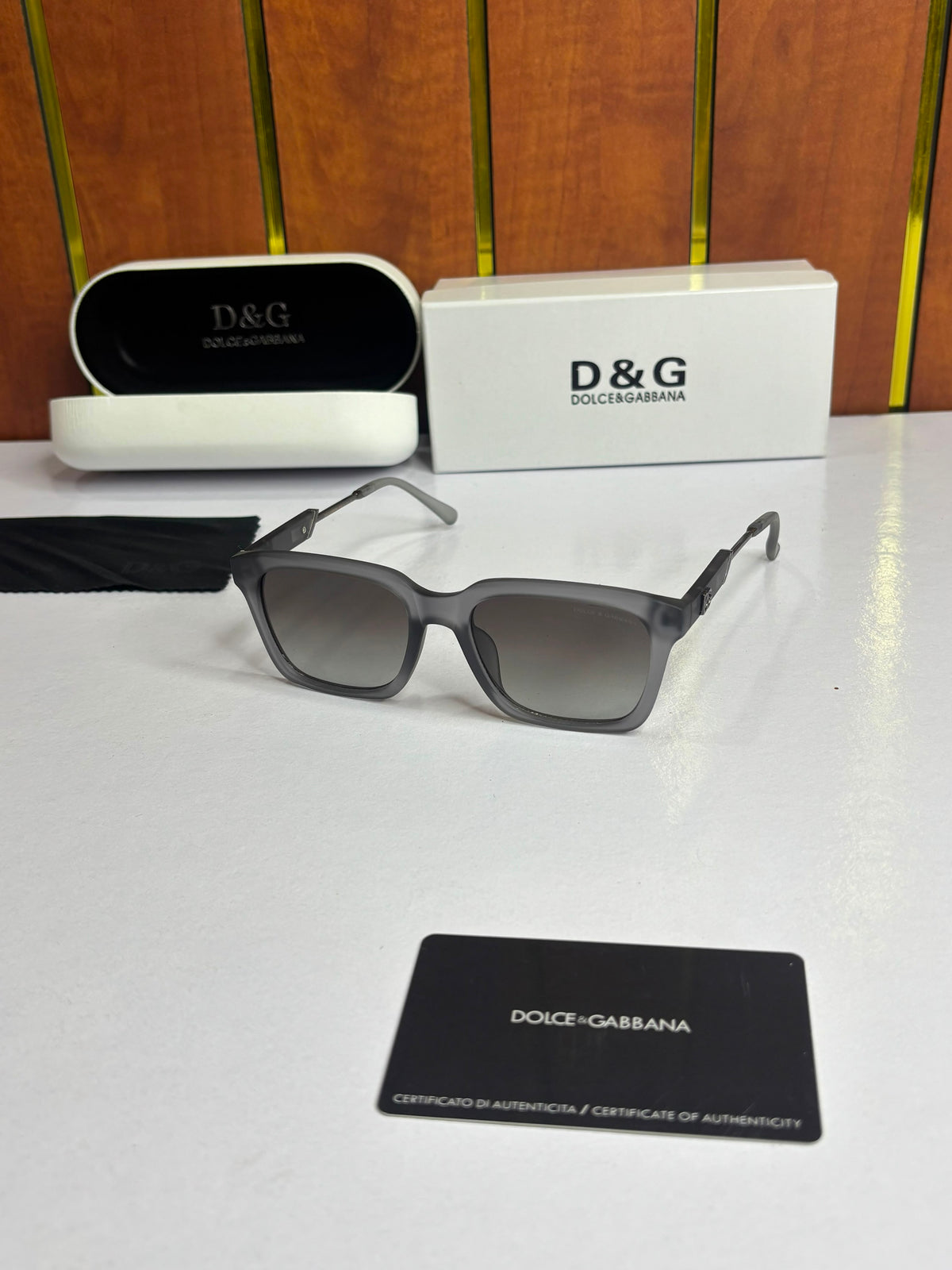 D&G Gray Men's sunglasses