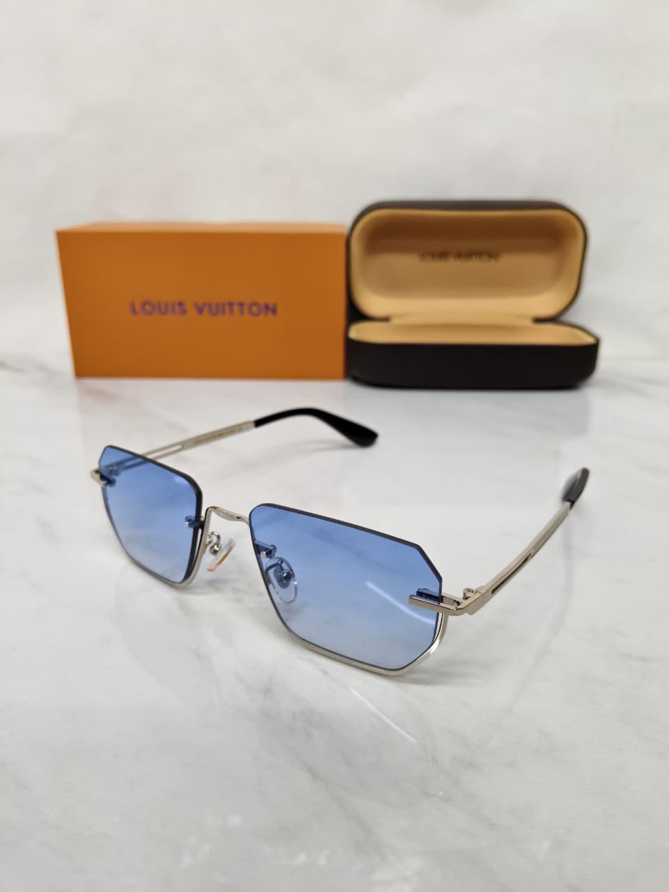 Gucci GG Square Unisex Sunglasses Black Polycarbonate