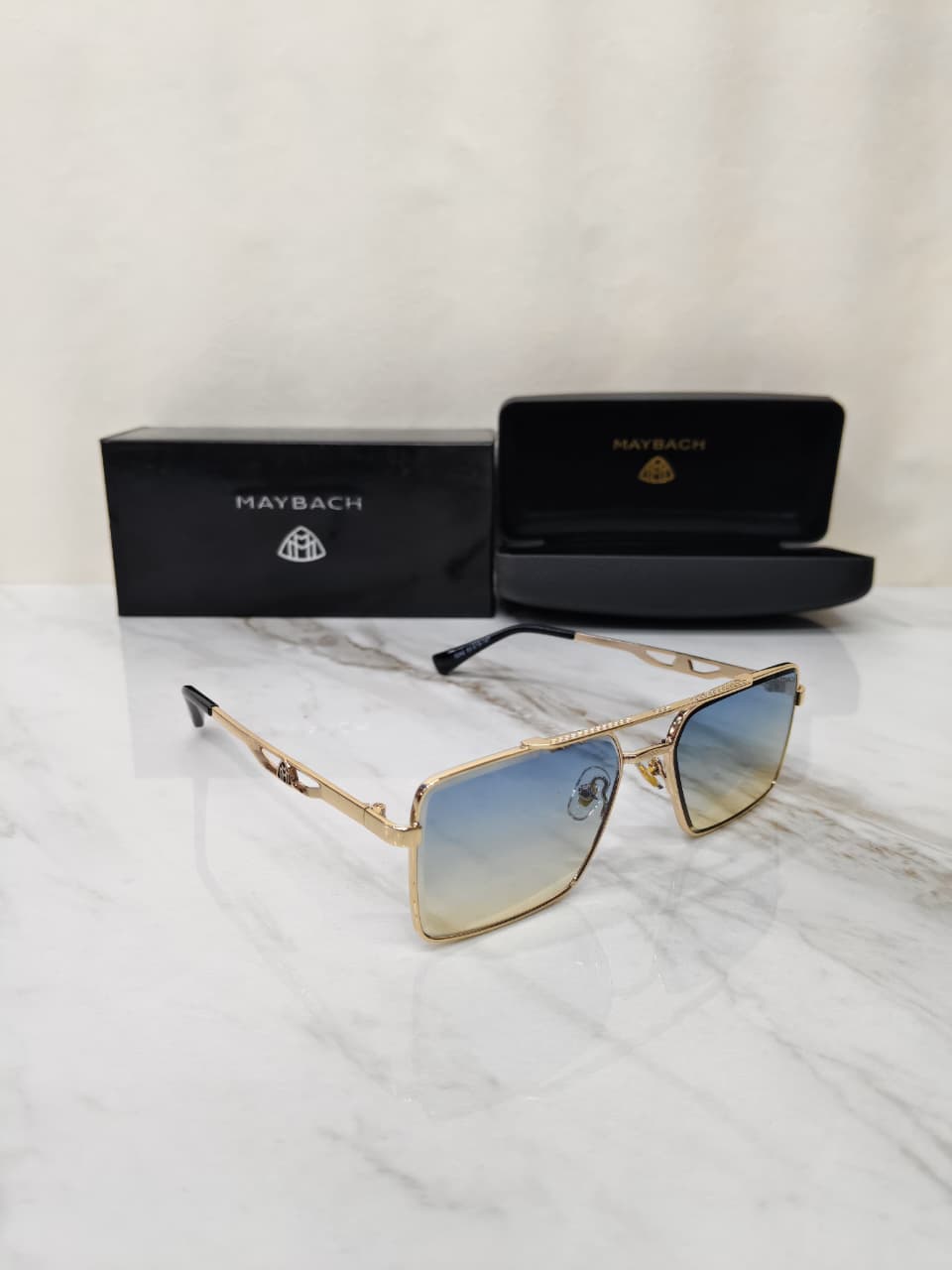 Maybach – Metal Fashion Men's Sunglass Square Tapper