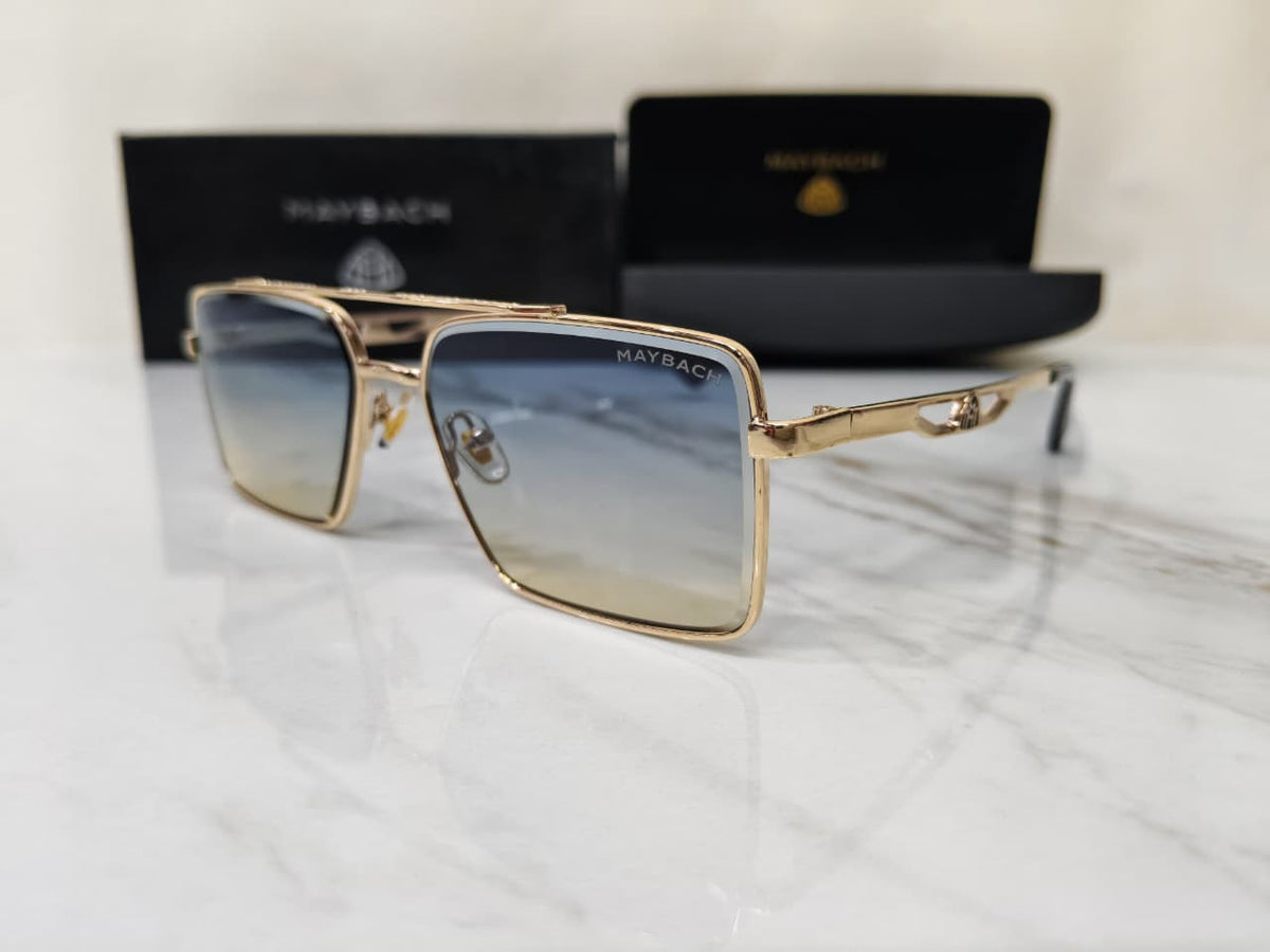 Maybach – Metal Fashion Men's Sunglass Square Tapper
