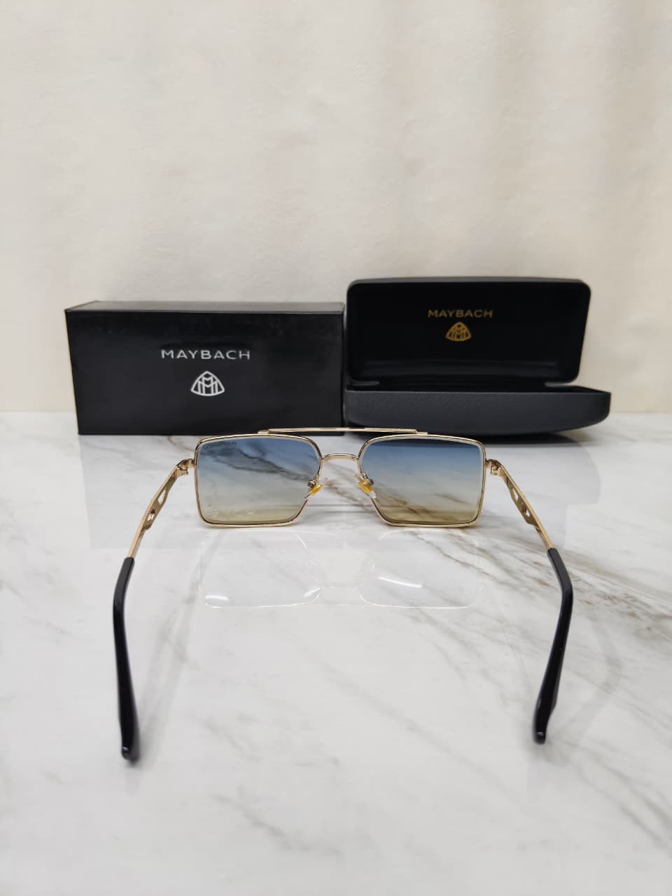 Maybach – Metal Fashion Men's Sunglass Square Tapper