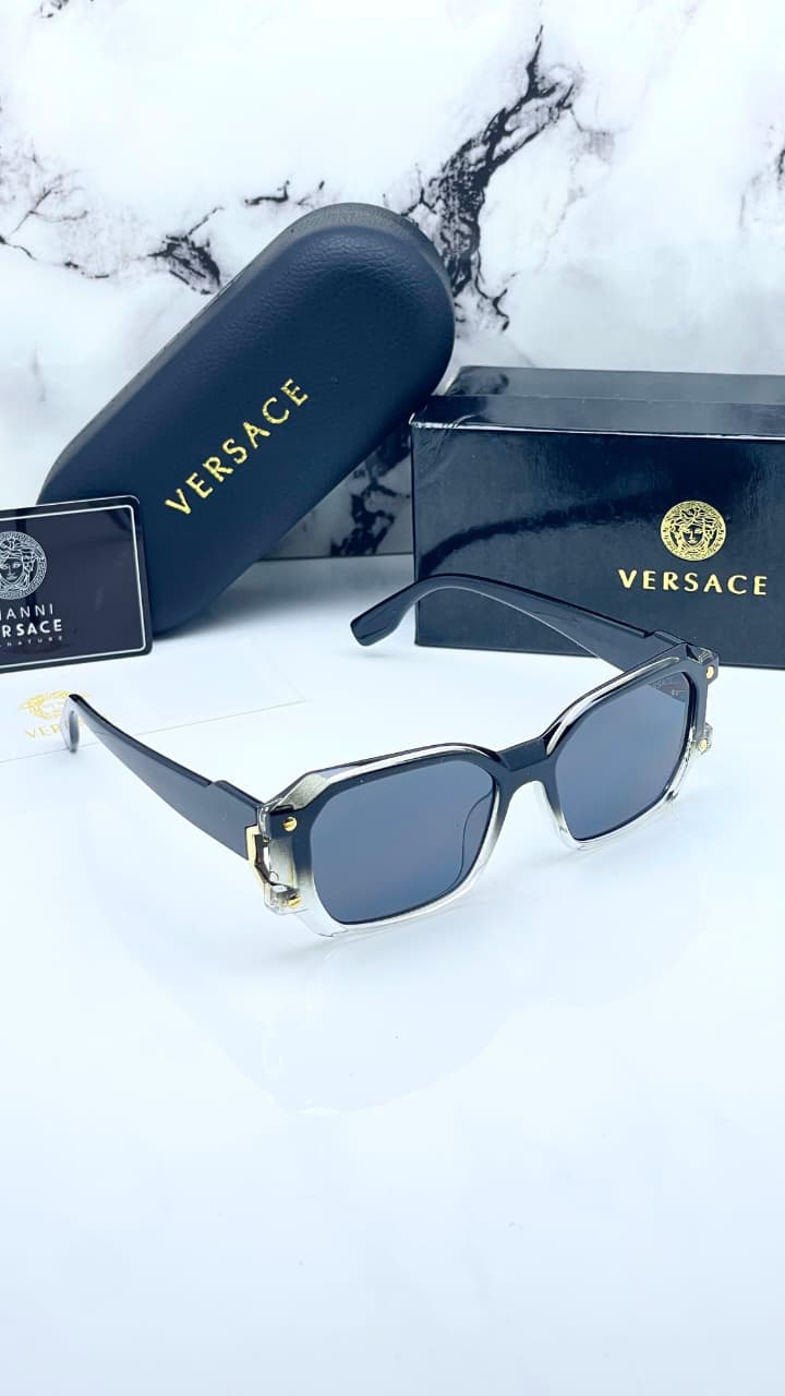 Versace Black Men's Sunglasses