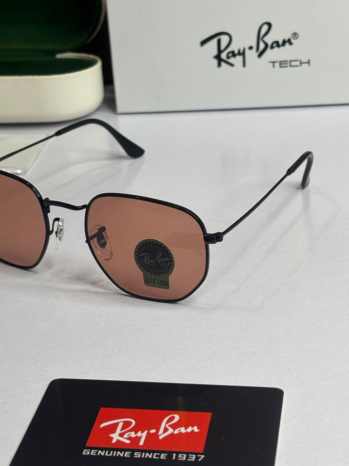 Rayban Black Red Candy Unisex Sunglasses