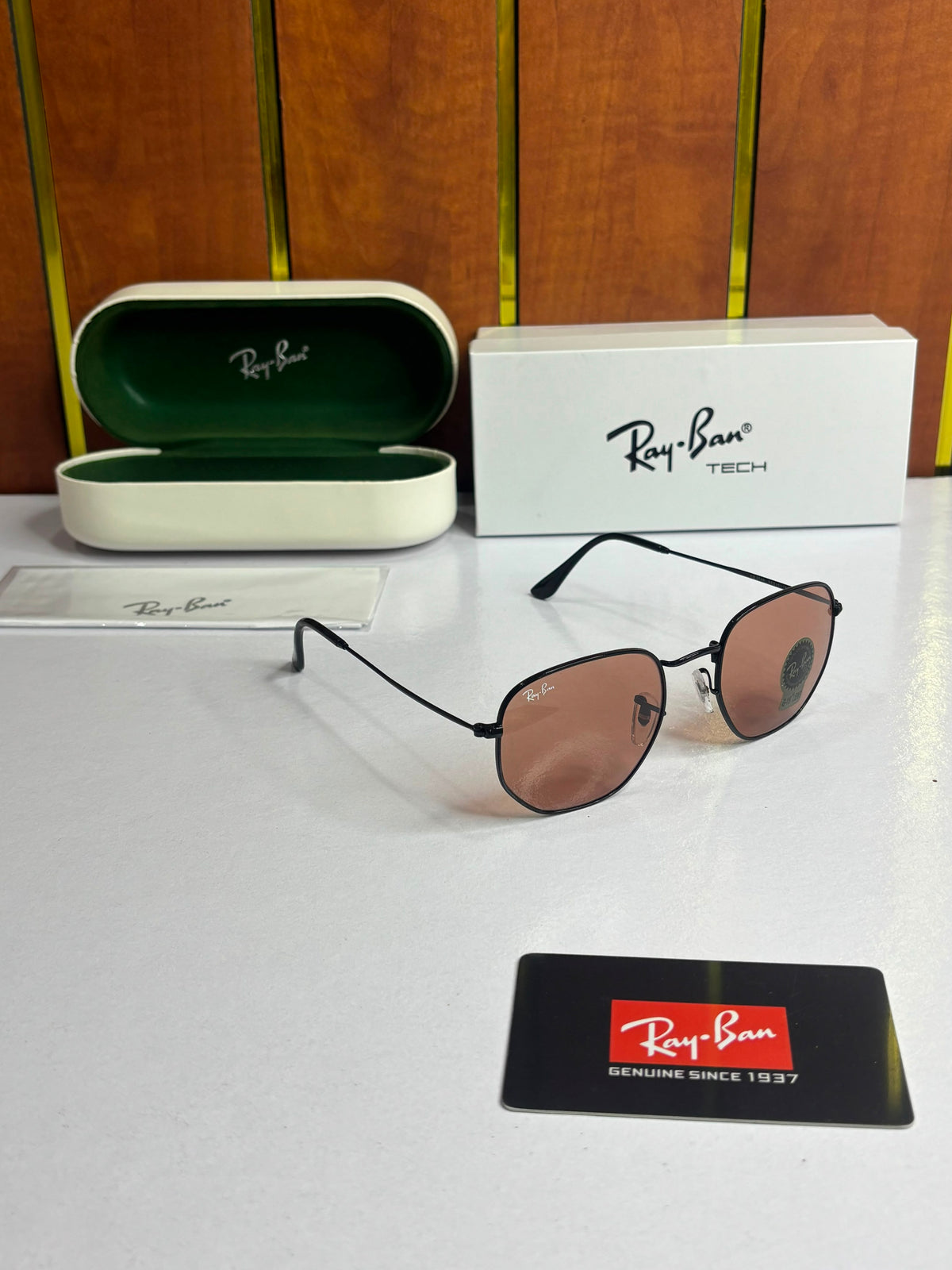Rayban Black Red Candy Unisex Sunglasses