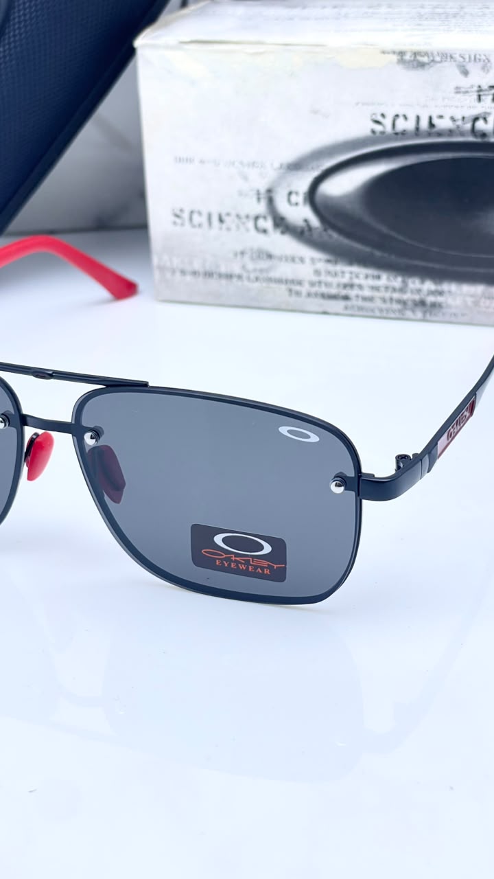 Oakley branded square-frame Men's sunglasses