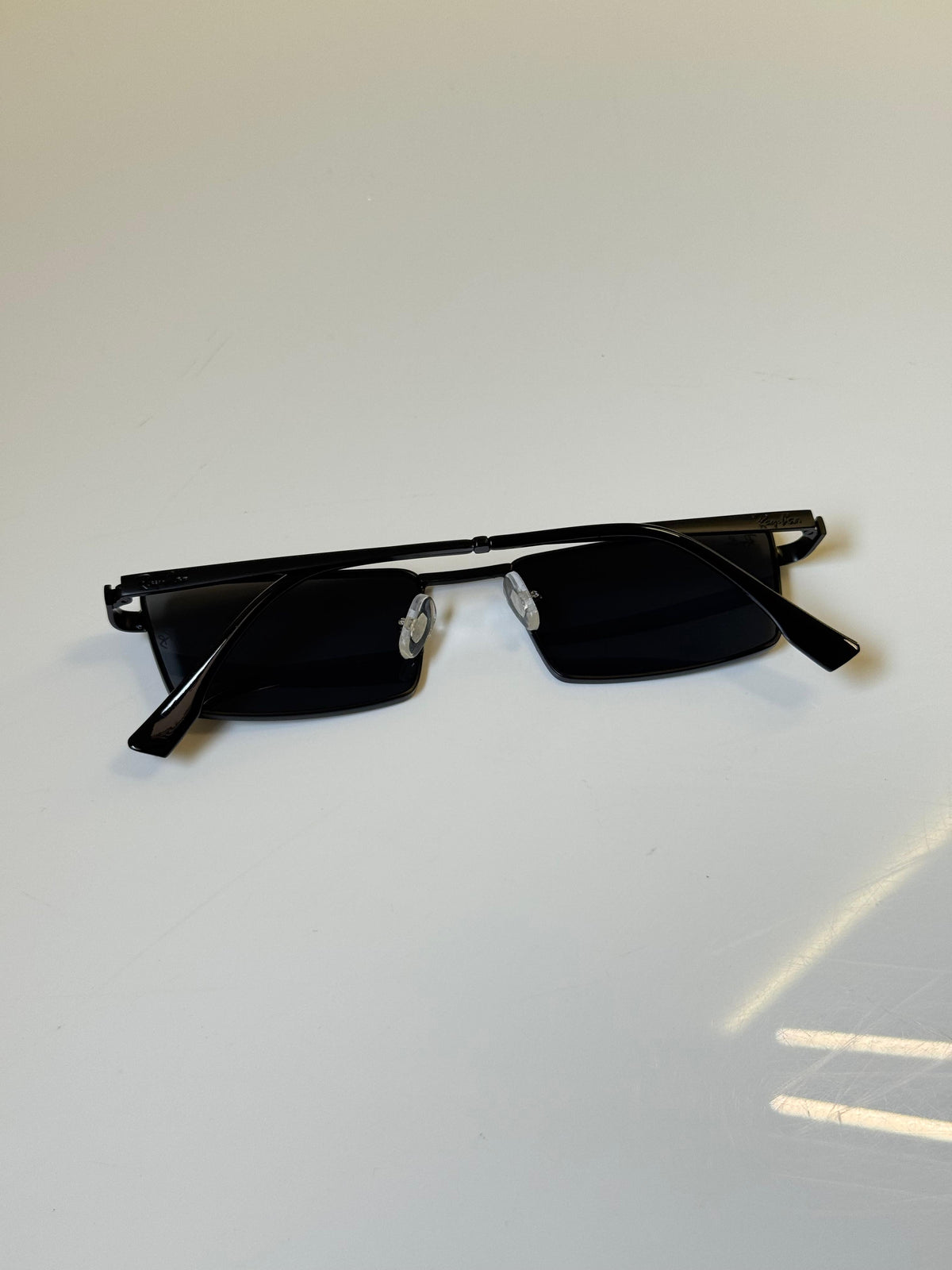 Rayban Pulse Unisex UV Protected Grey Lens Rectangle Sunglasses