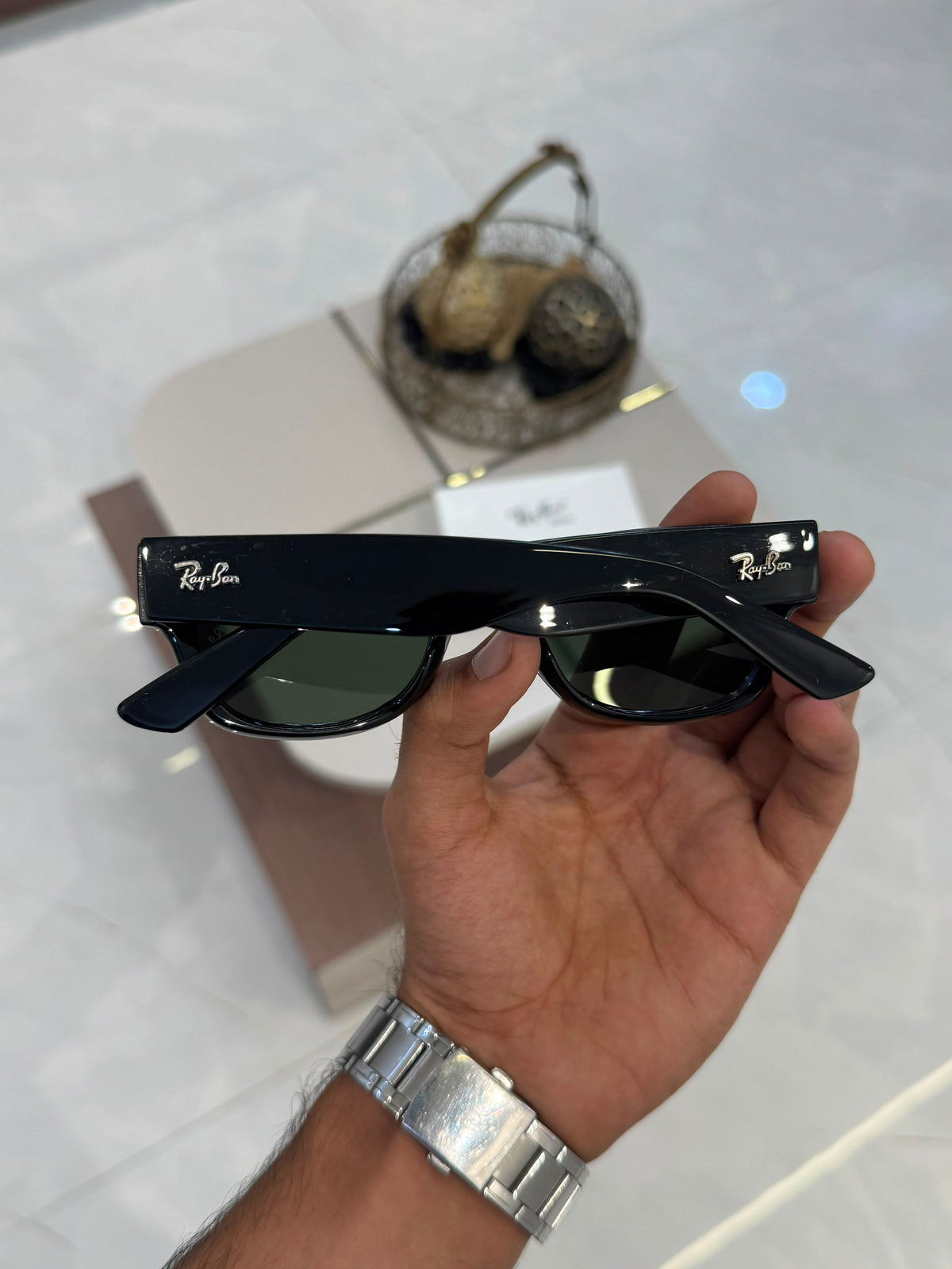 Ray-Ban Unisex UV Protected Square Black Men's Sunglasses
