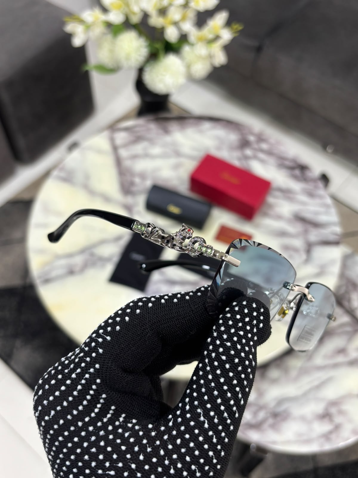 Cartier Rimeless Premium-inspired Men's Sunglasses