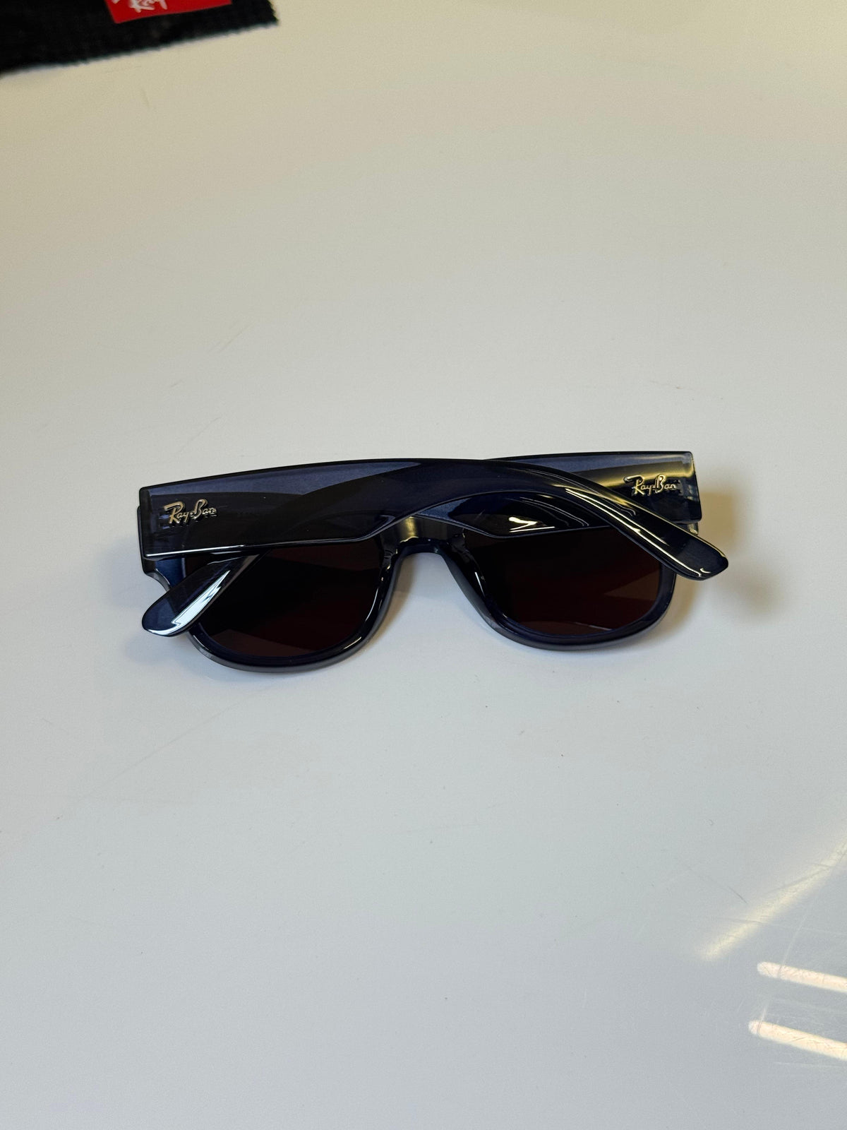 Ray-Ban Unisex Black Brown Gradient Square Unisex Sunglasses