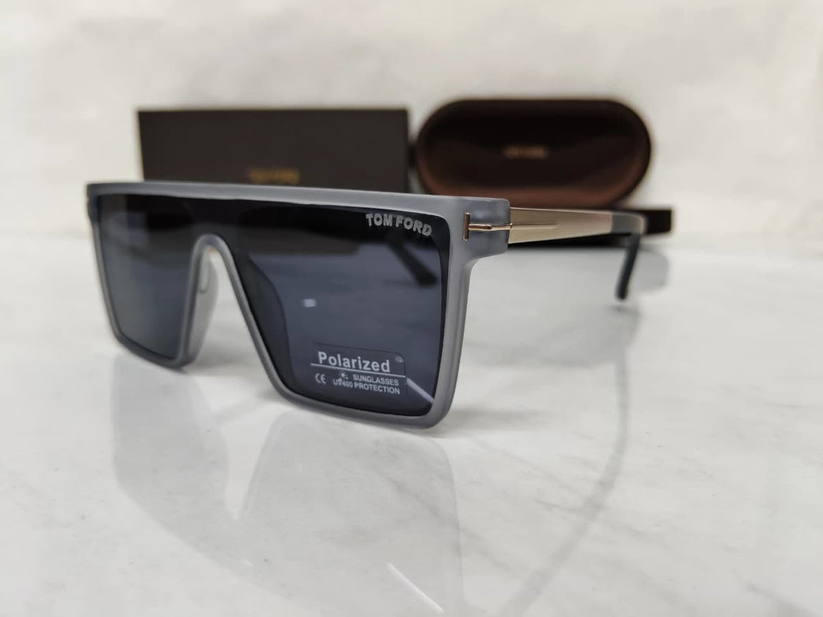 Tomford Crystal Grey Men's Sunglasses