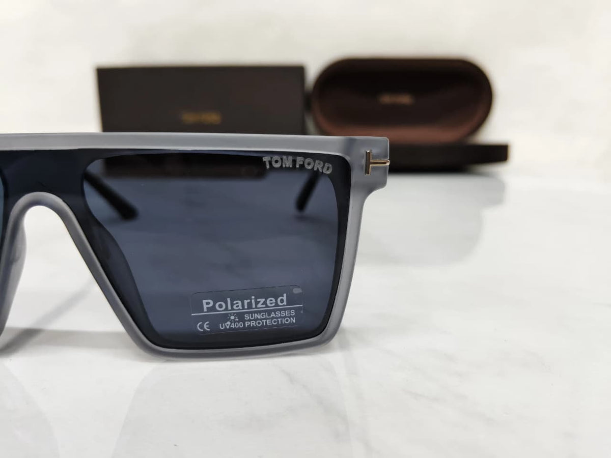 Tomford Crystal Grey Men's Sunglasses