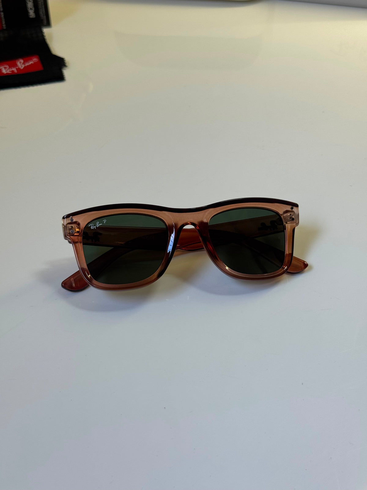 RAY-BAN Unisex UV Protected Brown Lens Square Unisex Sunglasses