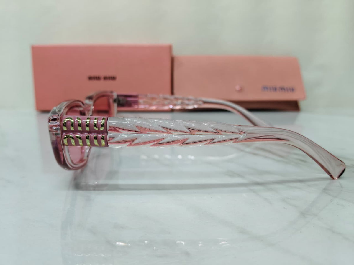 Miu Miu Blush Pink Women's Sunglasses