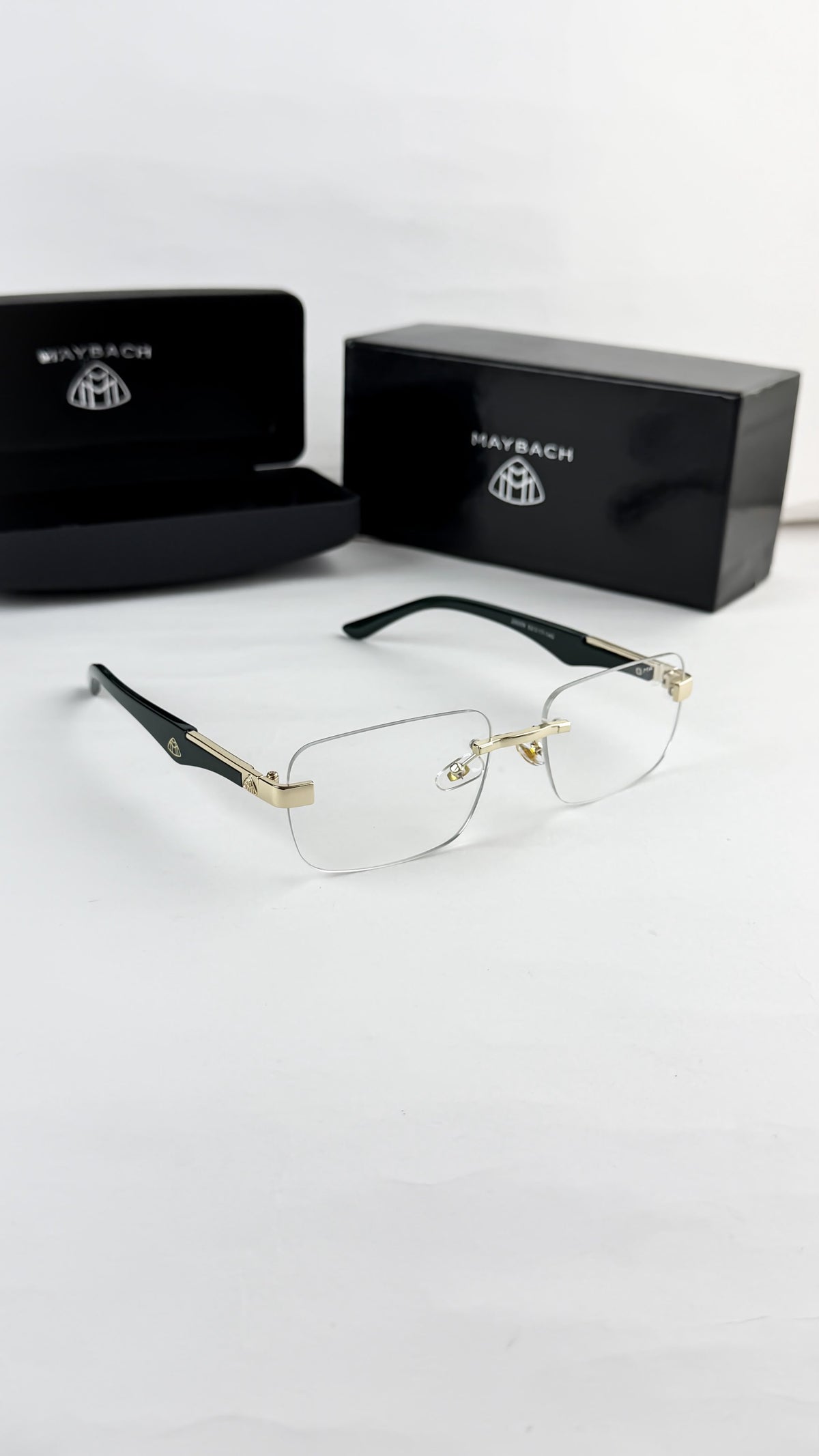 Maybach Marble Plano Bottle Green Unisex Sunglasses