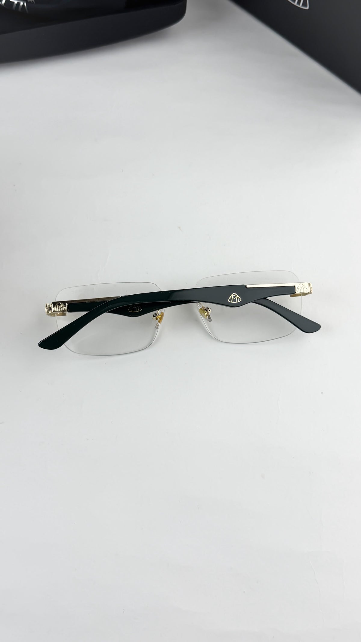 Maybach Marble Plano Bottle Green Unisex Sunglasses