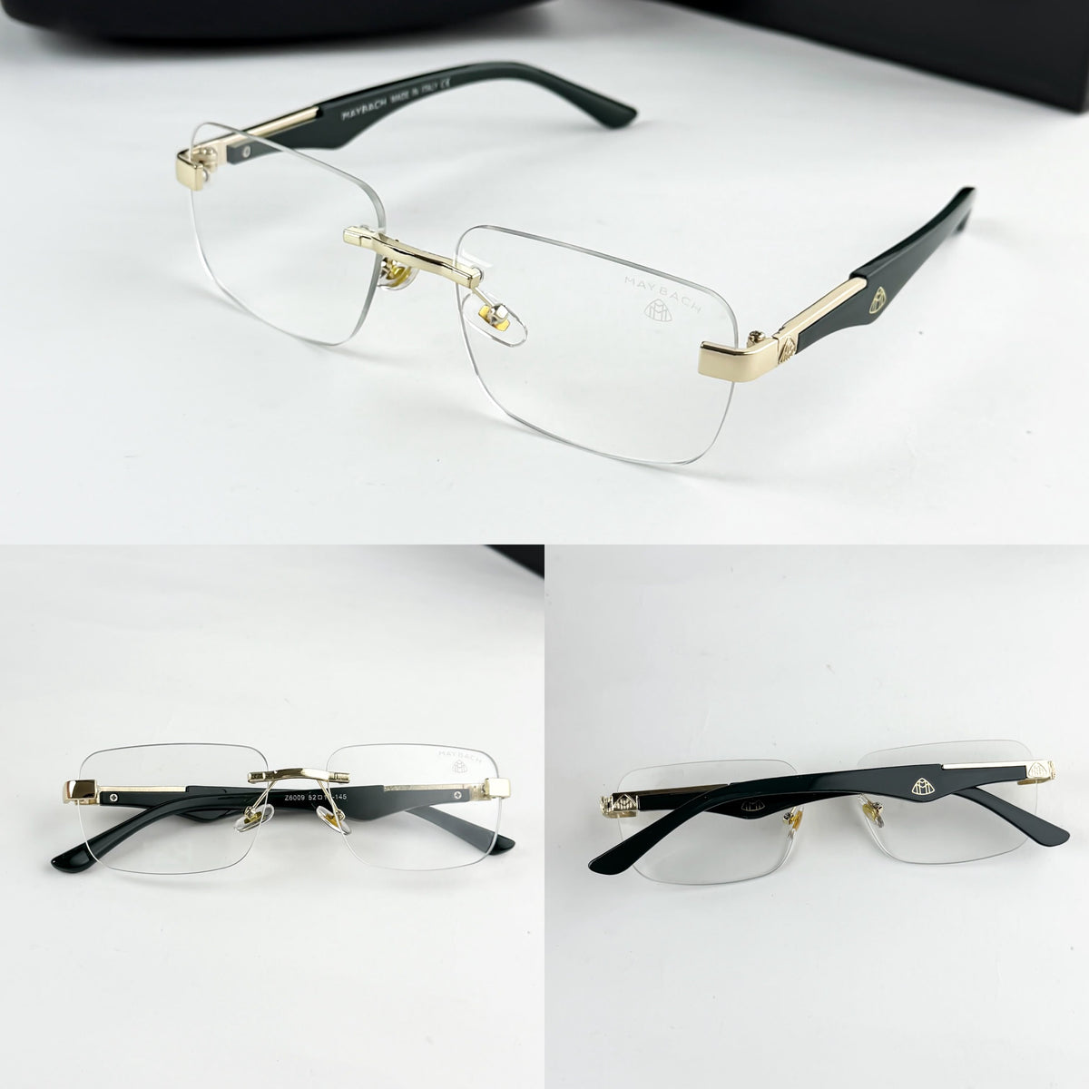 Maybach Marble Plano Bottle Green Unisex Sunglasses